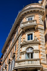 Fototapeta premium Rom, Sanierter Altbau