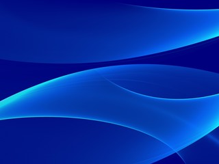     Abstract blue color wave design element 