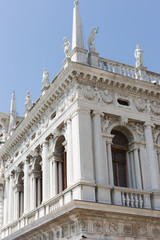Fototapeta na wymiar Famous library in Venice