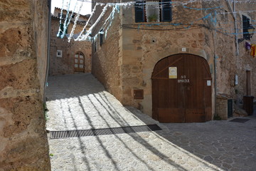 Beautiful alley in Valldemossa