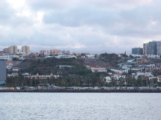 Obraz premium Blick auf Las Palmas vom Hafen 5