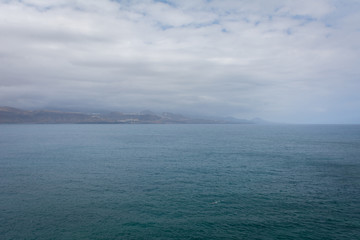 Fototapeta premium Ocean atlantico desde gran canaria