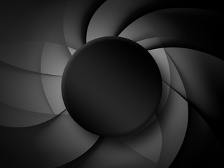     Abstract gray black circle background 