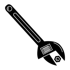 wrench tool isolated icon vector illustration design
