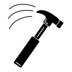 hammer construction isolated icon vector illustration design