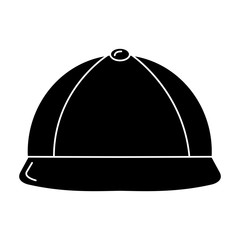 construction helmet isolated icon vector illustration design