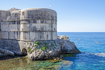 Bokar fortress of the Dubrovnik's Old City in Croatia © laranik