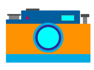 Photo camera vector illustration