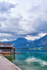 Lakeside at Wolfgangsee in Austria