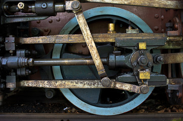 Old Train Wheel