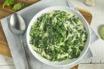 Creamy Homemade Creamed Spinach