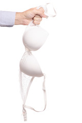 Male hands with bras