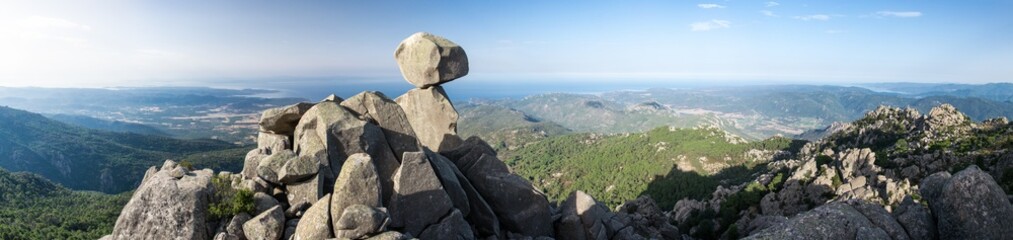 Corse - Panorama de l'Uomo di Cagna