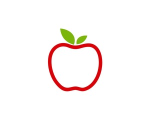 Red Apple logo icon