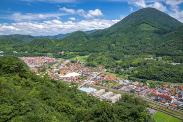 Obraz premium 津和野町の風景