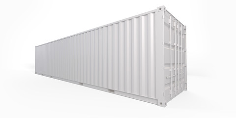 Containers 3D Rendering