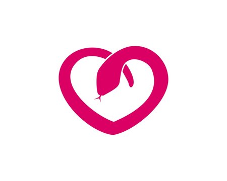 love snake logo