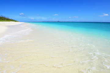 Fototapeta na wymiar 沖縄の美しいビーチ