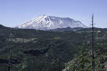 Fototapeta premium Mount St. Helens American Indian name Louwala-Cloug in Washington state USA