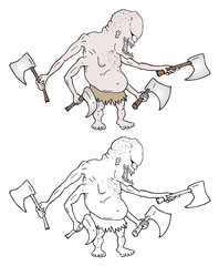 Imaginative creature draw