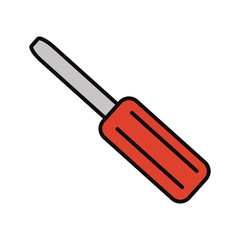 coloful  metal file over  white  background vector illustration