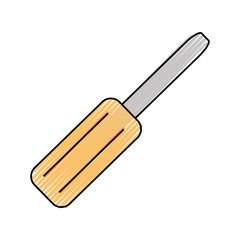 coloful  metal file over  white  background vector illustration