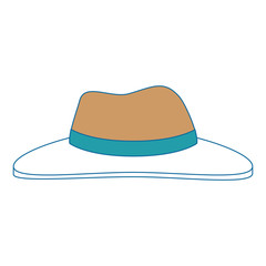 farmer hat isolated icon vector illustration design