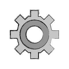 colorful gear   over white  background  vector illustration
