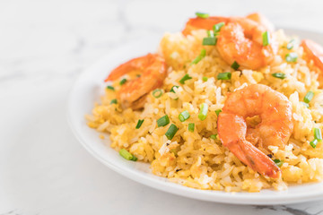 fried rice with shrimps