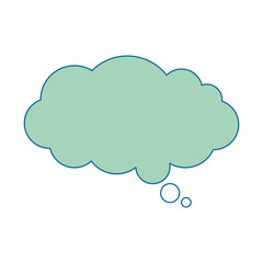 dream cloud isolated icon vector illustration design