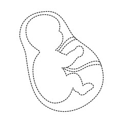 newborn baby isolated icon vector illustration design