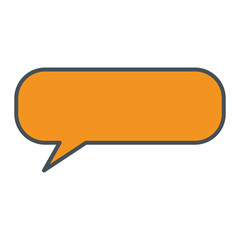 speech bubble message icon vector illustration design