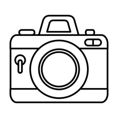 camera photographic isolated icon vector illustration design