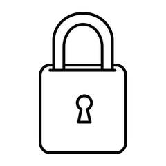 safe secure padlock icon vector illustration design