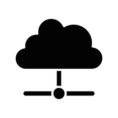 cloud computing isolated icon vector illustration design