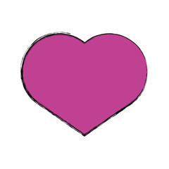 colorful  design with hearts on white  background  vector illustration