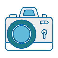 camera photographic isolated icon vector illustration design