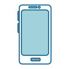 smartphone device isolated icon vector illustration design