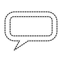 speech bubble message icon vector illustration design