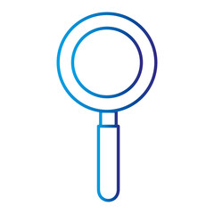 search magnifying glass icon vector illustration design