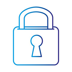 safe secure padlock icon vector illustration design
