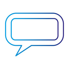 speech bubble message icon vector illustration design