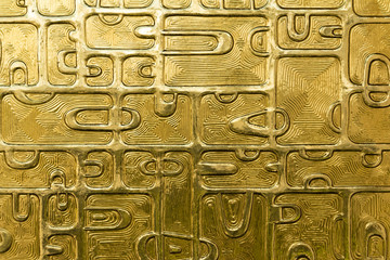 patterned stained glass