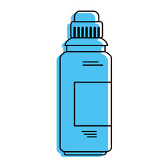 cleaner bottle laundry product vector illustration design