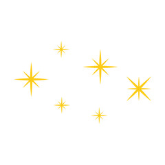 starry sky scene icon vector illustration design