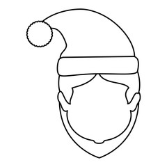 woman sleeping with hat character icon vector illustration design