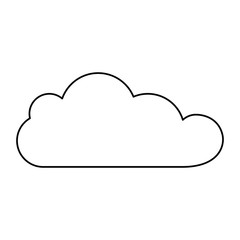 Obraz premium clouds sky isolated icon vector illustration design