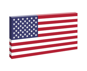 american flag concept