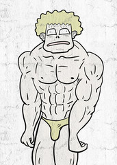 muscle man