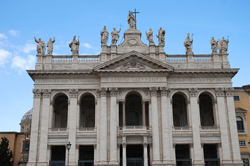 Fototapeta na wymiar Basilique St Jean Latran, Rome